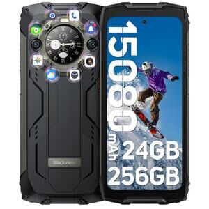 Blackview BV9300 Pro Rugged Phone 12GB+256GB IP68 15080mAh Android 13 4G NFC